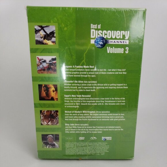 Discovery Channel 5 DVD Set Documentary Dragons Wild Animal Kingdom Vol 3 2006 - Picture 5 of 7
